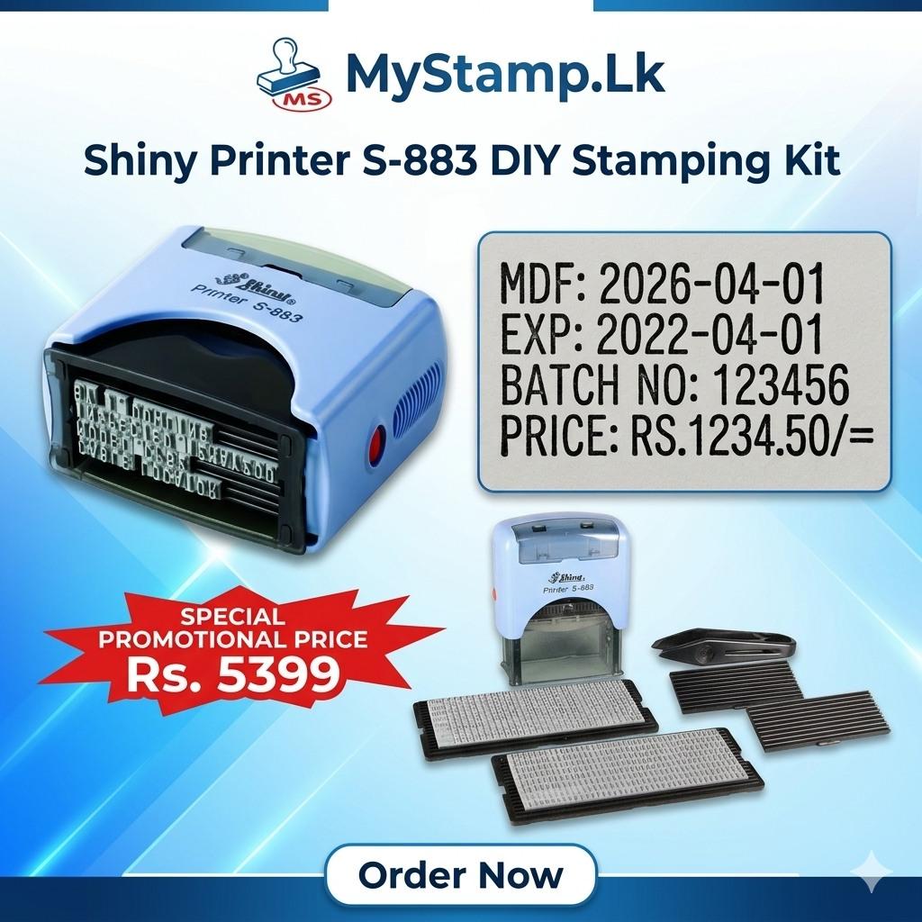 SHINY-S883 DIY PRINTING MEACHINE