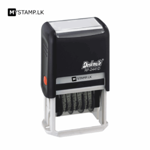 DESKMATE RP-2441 MULTI-COLOR SELF-INKING DATER STAMPER